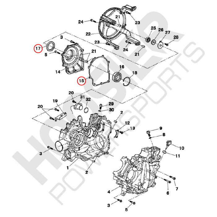 2014-2022 Sector 450 Wet Clutch Kit- 140mm (option for upgrade)